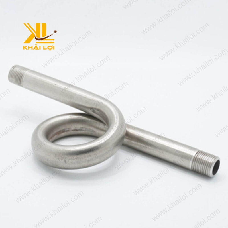 Phụ kiện ren ngoài inox 304 sáng bóng và chắc chắn.
