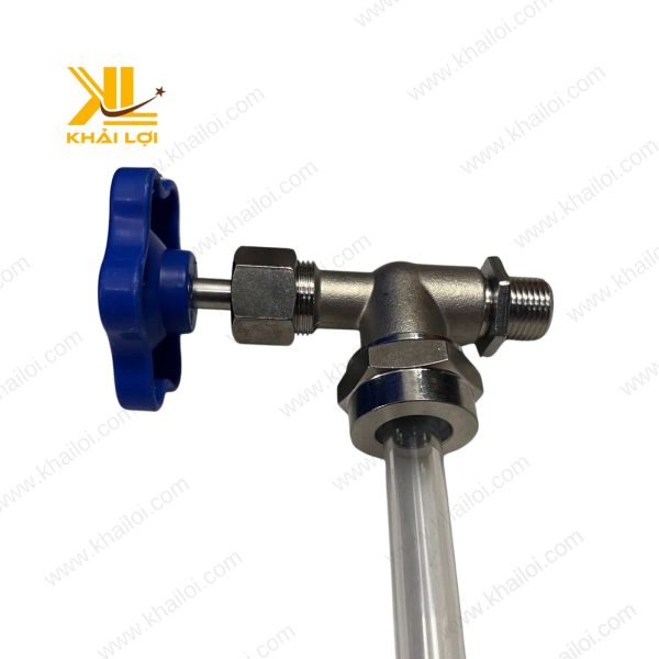 Bộ van kính thủy inox chịu nhiệt.