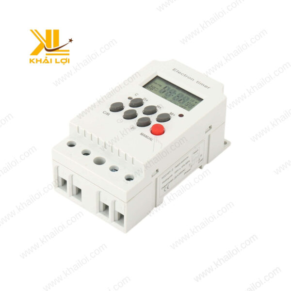 Hình ảnh thực tế bộ hẹn giờ lắp trong hệ thống tưới cây Khải Lợi.