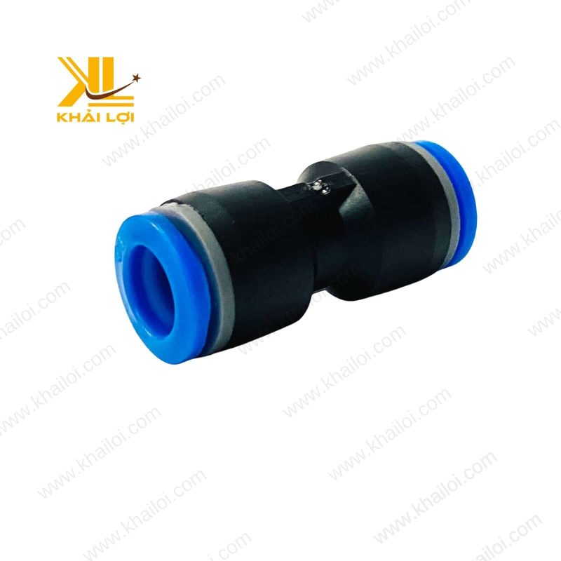 Góc chụp tổng quan đầu nối PU, nhấn mạnh chất lượng.