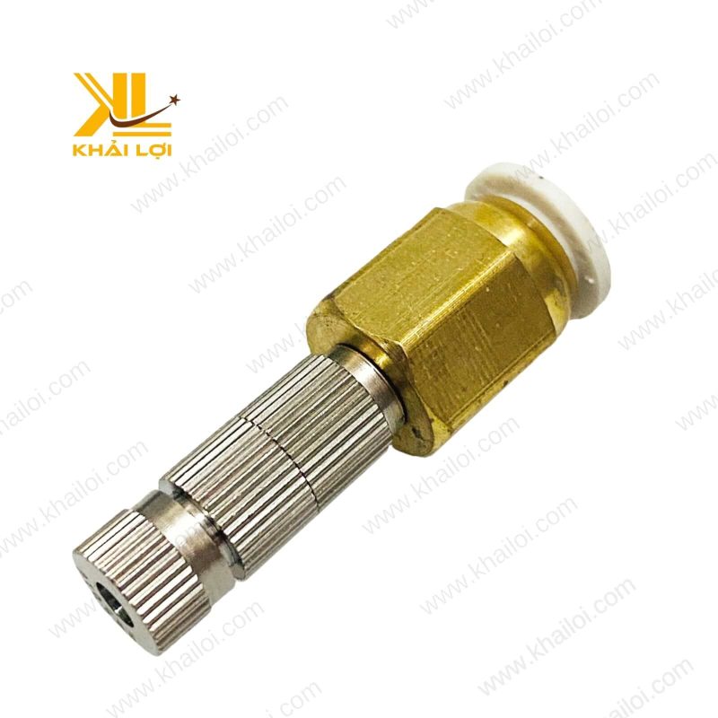 Đế Phun Sương Đồng Cuối Đáy Ren M5 nhiệt độ 60°C.