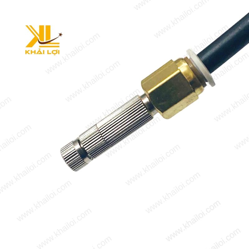 Đế Phun Sương Đồng Cuối Đáy Ren M5 chống oxi hóa.