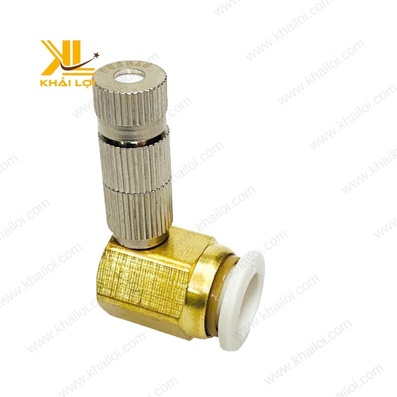 Đế Phun Sương Đồng Cuối Hong 1 Lỗ lỗ gắn béc.
