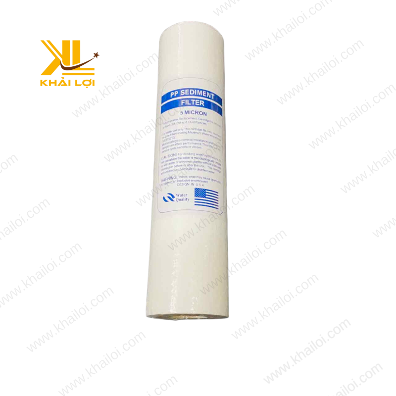 Lõi lọc nước phun sương với thiết kế lưới lọc chắc chắn.