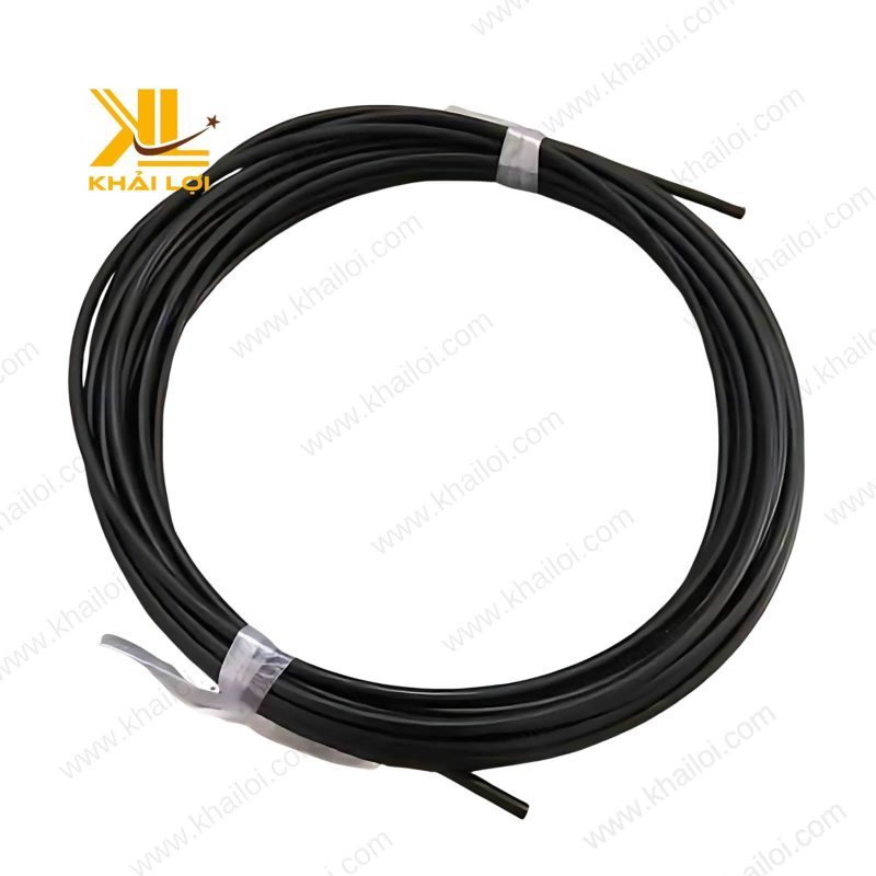 Ống phun sương PE Khải Lợi cuộn tròn gọn gàng, thể hiện tính linh hoạt và dễ vận chuyển.