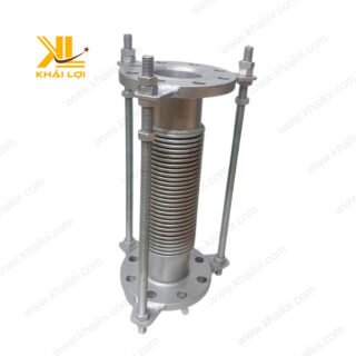 Sản phẩm ống giãn nở mặt bích dùng trong hệ thống HVAC của Khải Lợi.