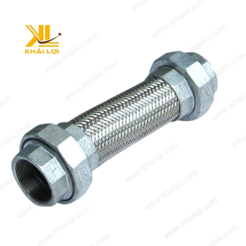 Ống inox mềm đầu sắt kháng hóa chất, bền bỉ với thời gian