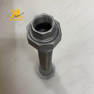 Kết cấu linh hoạt của ống inox mềm đầu sắt Khải Lợi