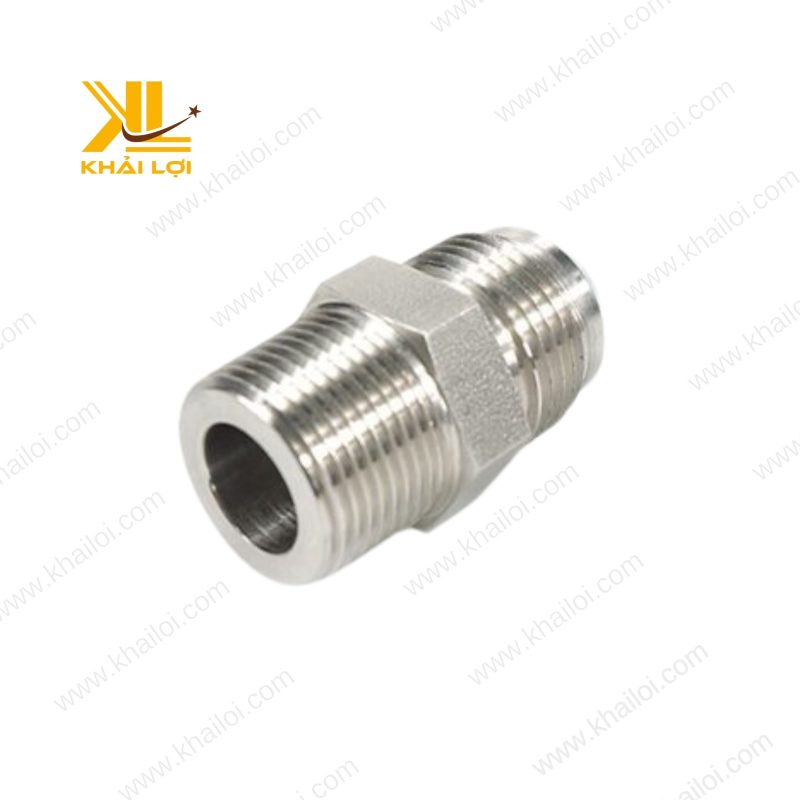 Hình ảnh Rắc Co Inox Ren Ngoài chịu áp suất 100 bar.