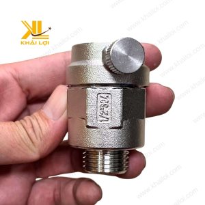 Van xả khí inox 304 đảm bảo an toàn hệ thống.