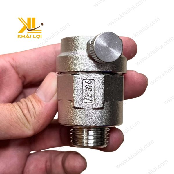 Van xả khí inox 304 đảm bảo an toàn hệ thống.