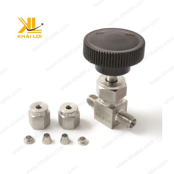 Thiết kế nhỏ gọn và chuyên nghiệp của van kim inox Khải Lợi.