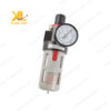 Bộ lọc khí nén AIRTAC BFR trong không gian công nghiệp, giúp loại bỏ bụi bẩn và tạp chất từ khí nén.
