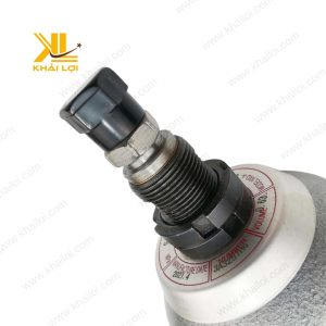 Thiết kế nhỏ gọn của bình tích áp giúp dễ dàng tích hợp vào không gian máy hẹp.