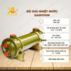 Thông số kỹ thuật bộ giải nhiệt nước Saintfon OR của vật tư công nghiệp Khải Lợi.