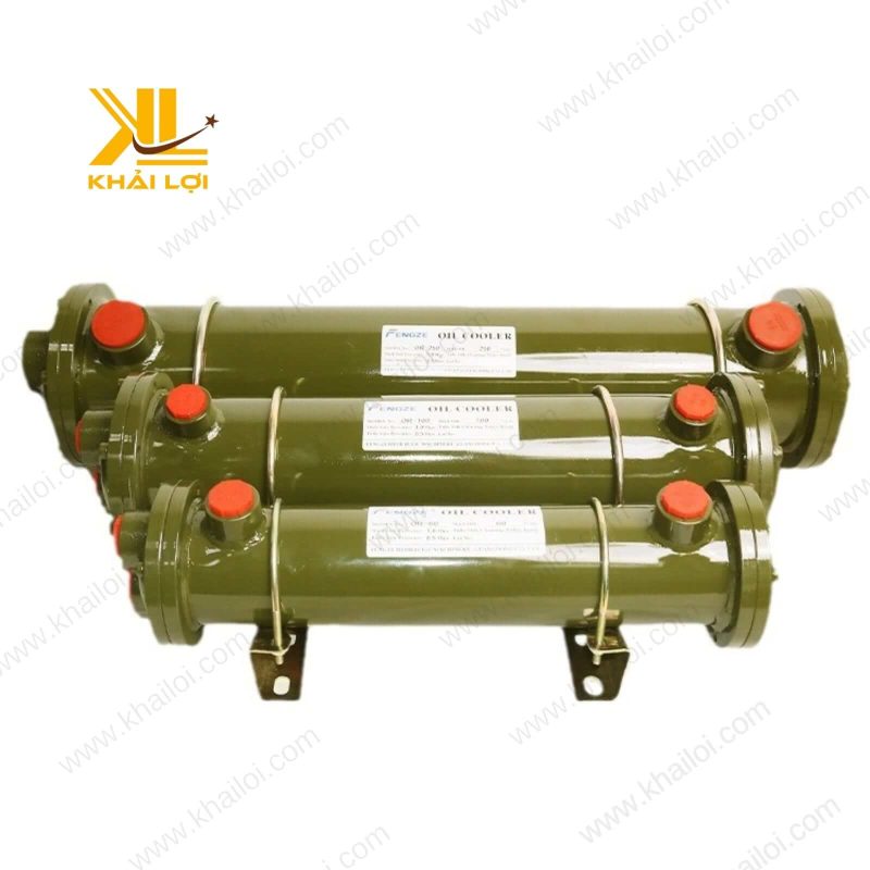 Vỏ thép chắc chắn của bộ giải nhiệt Saintfon OR, chịu được áp suất và môi trường công nghiệp.