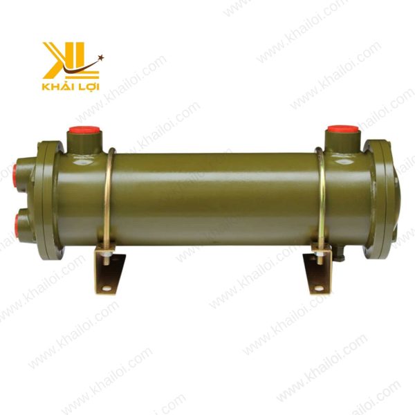 Ứng dụng bộ giải nhiệt nước Saintfon OR trong hệ thống thủy lực của máy ép nhựa.