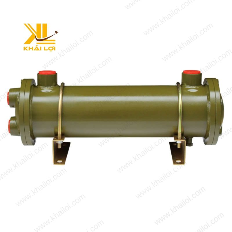 Ứng dụng bộ giải nhiệt nước Saintfon OR trong hệ thống thủy lực của máy ép nhựa.