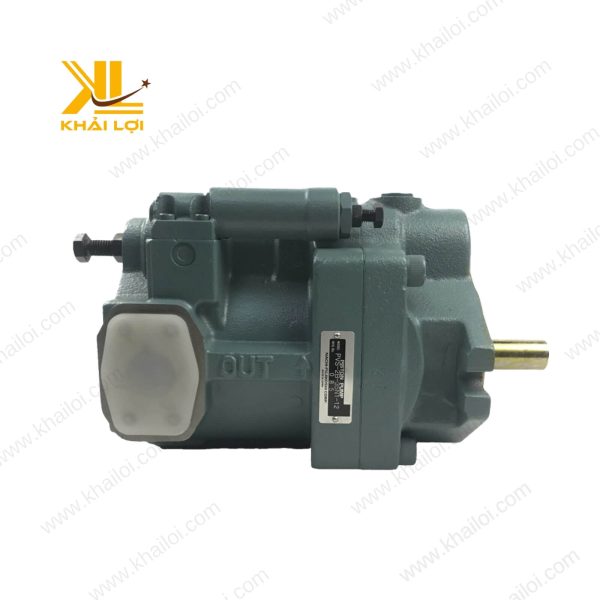 Bơm piston với vỏ thép hợp kim bền bỉ.