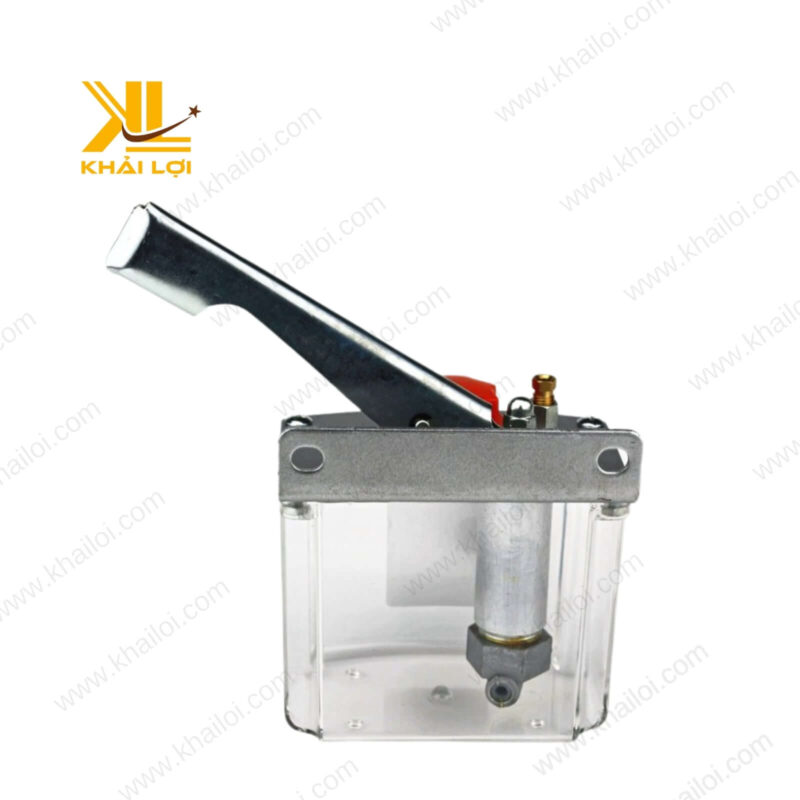 Hình ảnh đầu bơm của Bơm tay dầu DYMK SAINTFON với cấu trúc chính xác và bền bỉ.