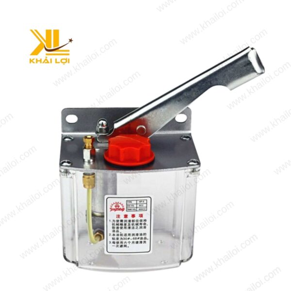 Hình ảnh tổng quan Bơm tay dầu DYMK SAINTFON với thiết kế kim loại chắc chắn.