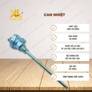 Thông số kỹ thuật 'Can nhiệt' của Vật tư công nghiệp Khải Lợi.