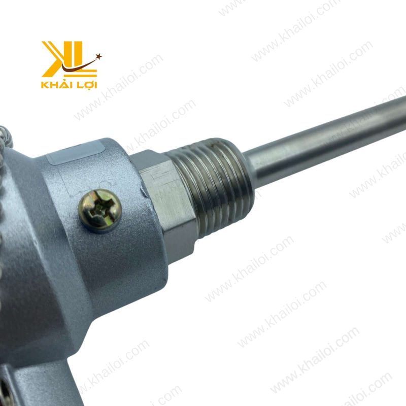 Cận cảnh vỏ bảo vệ đầu dò của can nhiệt, chống ăn mòn và chịu nhiệt tốt