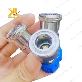 Chia Tròn Khớp Nối Nhanh Khí Nén của Khải Lợi, kết nối nhanh, bền bỉ.