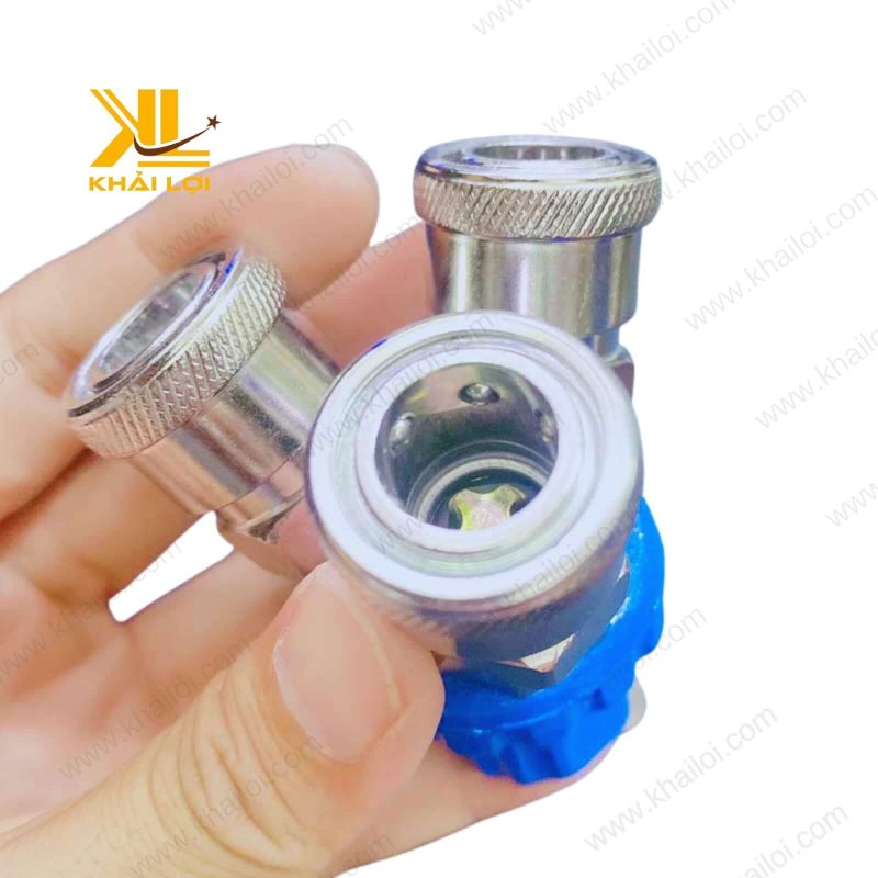 Chia Tròn Khớp Nối Nhanh Khí Nén của Khải Lợi, kết nối nhanh, bền bỉ.