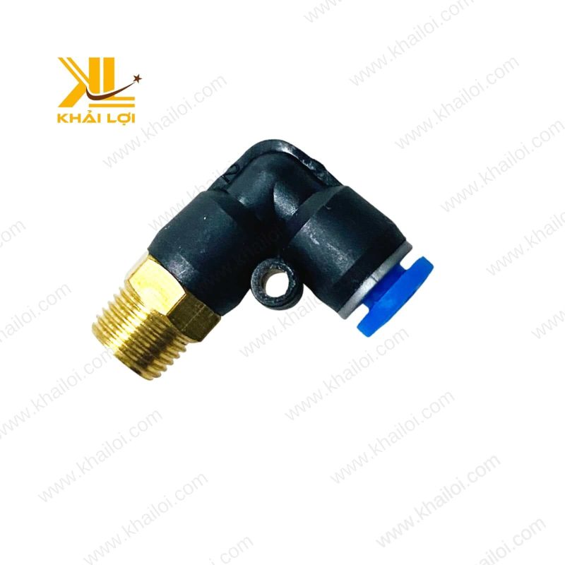 Chất liệu đồng thau của co nối khí nén PL.