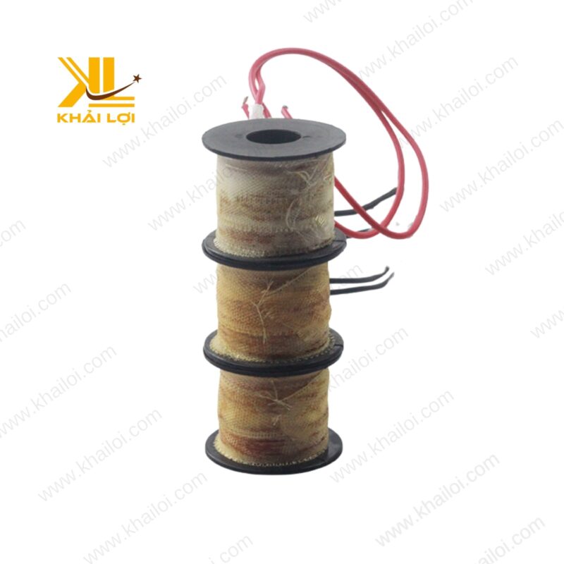 Bộ coil van điện từ dùng cho máy nén khí tự động, thương hiệu Khải Lợi.