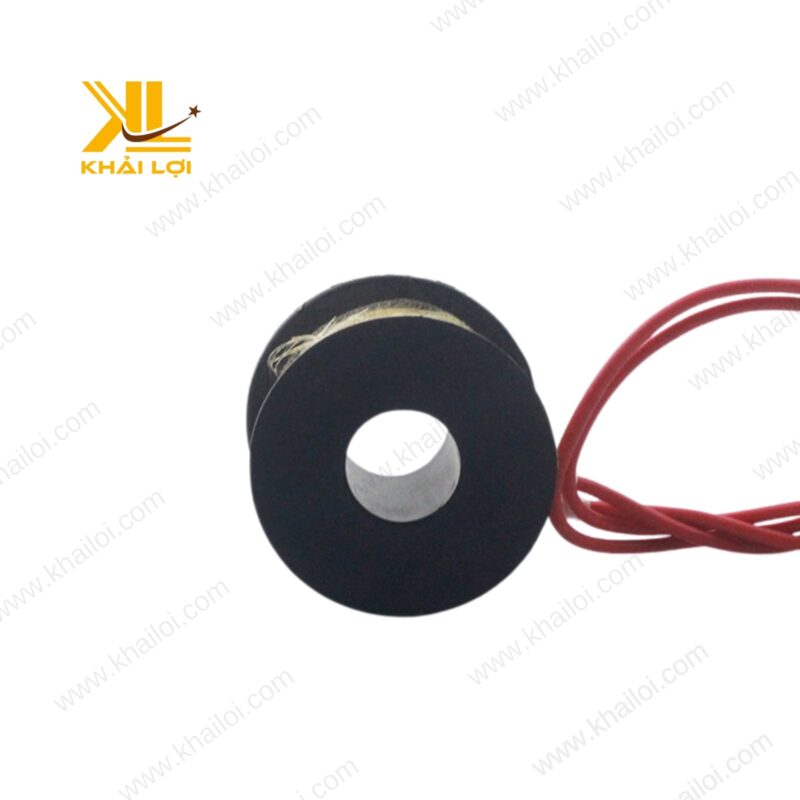Coil van điện từ Khải Lợi với lớp bảo vệ nhựa chịu lực màu đen bóng.