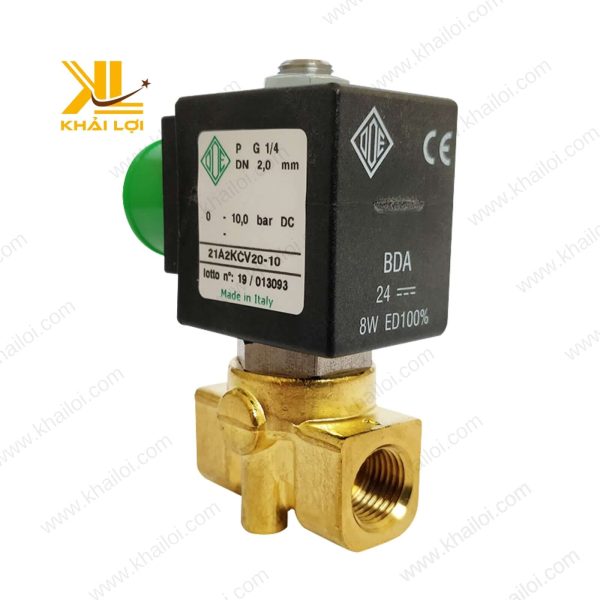 Hình ảnh Coil van điện từ ODE trong trạng thái sẵn sàng lắp ráp.