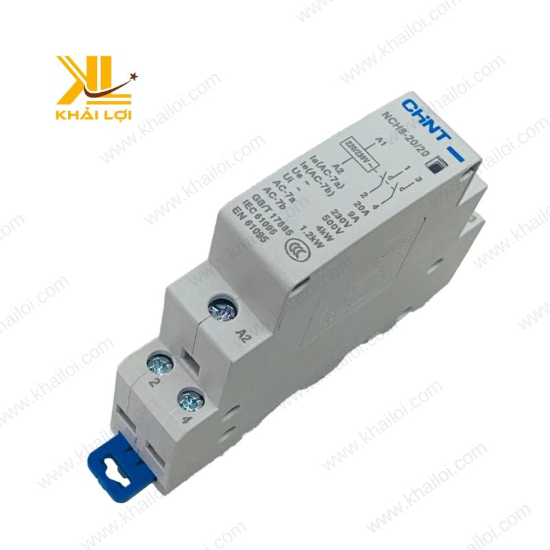 Hình ảnh tổng quan công tắc tơ tép, nhấn mạnh thiết kế tối ưu.