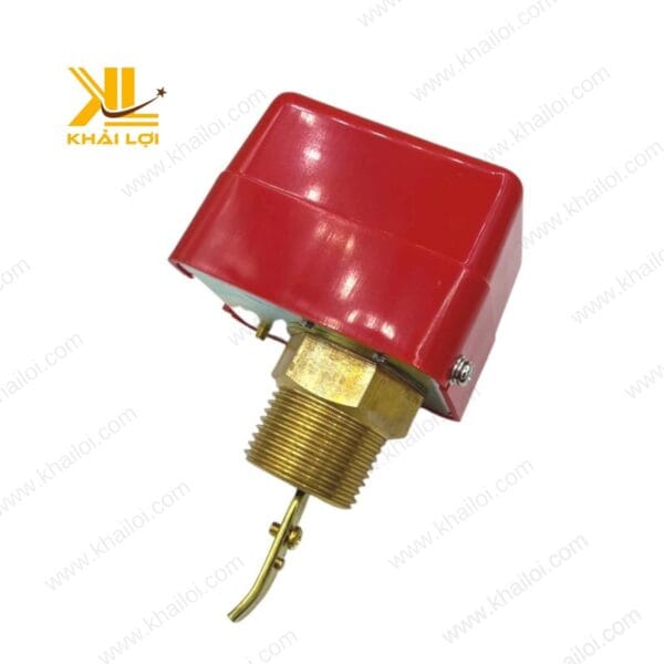 Cận cảnh chi tiết đầu nối ren của công tắc dòng chảy AUTOSIGMA, đảm bảo kết nối ổn định