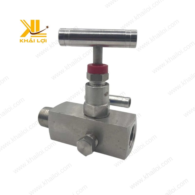Thiết kế thân van inox SUS 316 của cụm van kim.
