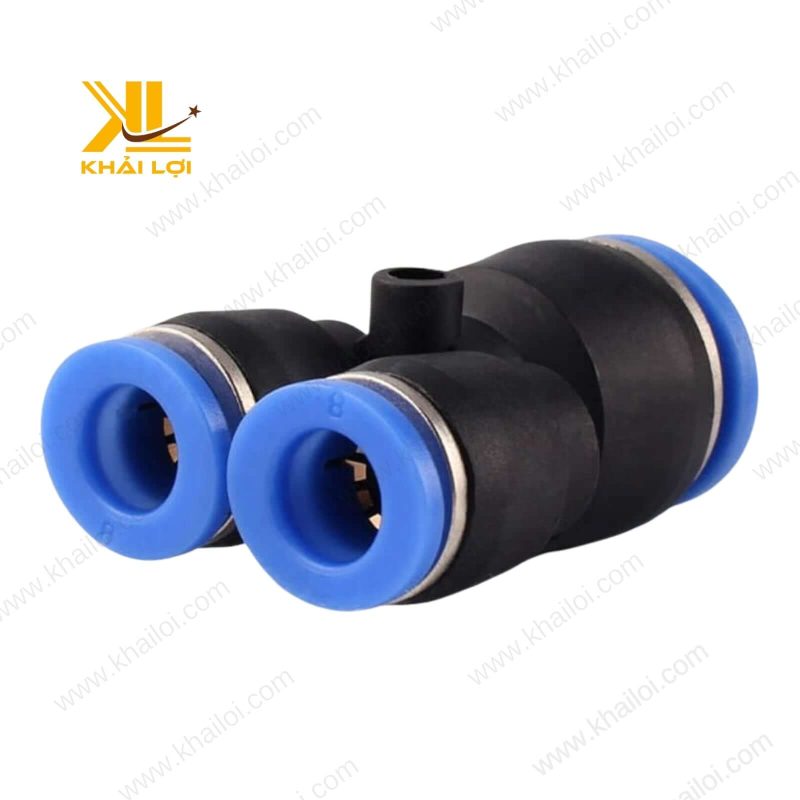 Thiết kế thân nhựa PBT của đầu nối khí nén PYW.