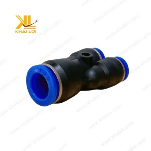 Góc nhìn trực diện đầu nối với thiết kế ba ngã chữ Y.
