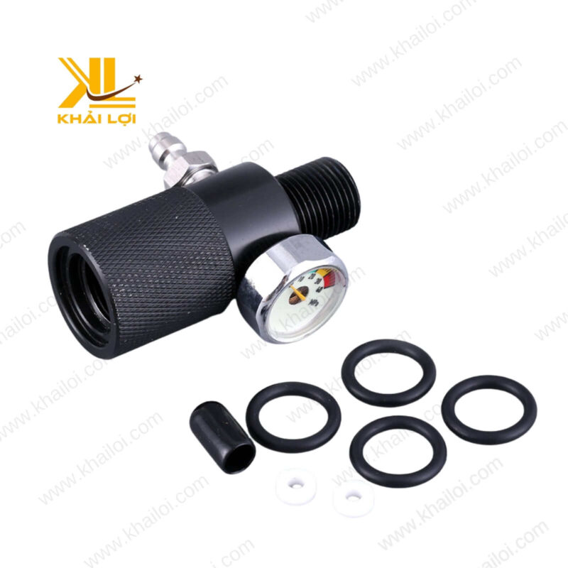 Hình ảnh tổng quan Đầu bơm tay Cont cùng phụ kiện đi kèm.
