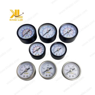 Mặt đồng hồ STNC kích thước 50mm hiển thị đơn vị psi và bar rõ nét.