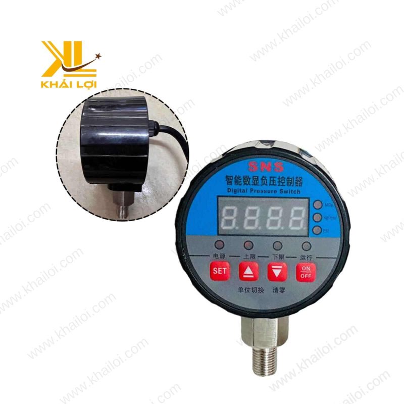 Đồng hồ áp điện tử SNS từ Khải Lợi, công nghệ đo áp suất tiên tiến với độ chính xác cao