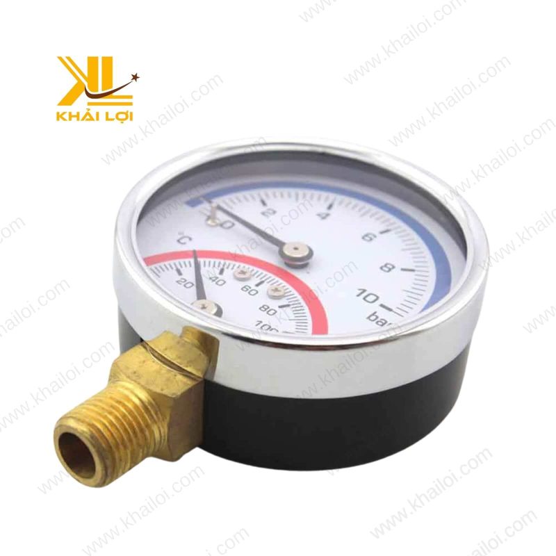 Đồng Hồ Đo Áp Suất Nhiệt Độ Badotherm Holland dễ lắp đặt.