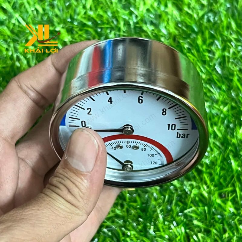 Đồng Hồ Đo Áp Suất Nhiệt Độ Badotherm Holland nhỏ gọn bền bỉ.