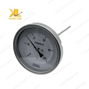 Đồng hồ nhiệt độ Chân sau Yamaki với thiết kế chắc chắn và mặt hiển thị rõ ràng.