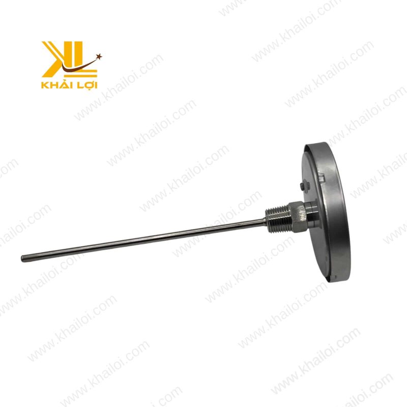 Toàn cảnh đồng hồ nhiệt độ Yamaki với thiết kế bền chắc và dễ lắp đặt.