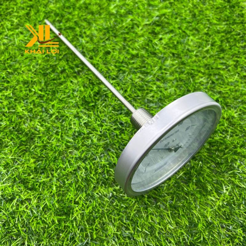 Đồng hồ nhiệt độ Chân sau Yamaki với kim chỉ sắc nét và các vạch đo rõ ràng