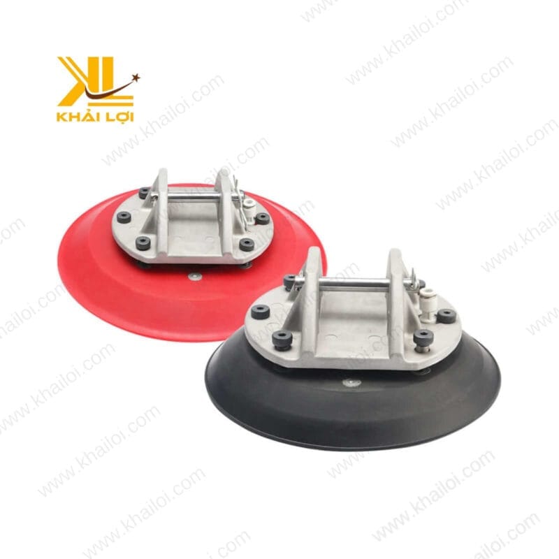 Cận cảnh giác hút chân không lớn QLF250, bề mặt hút được thiết kế đặc biệt cho tấm kính.