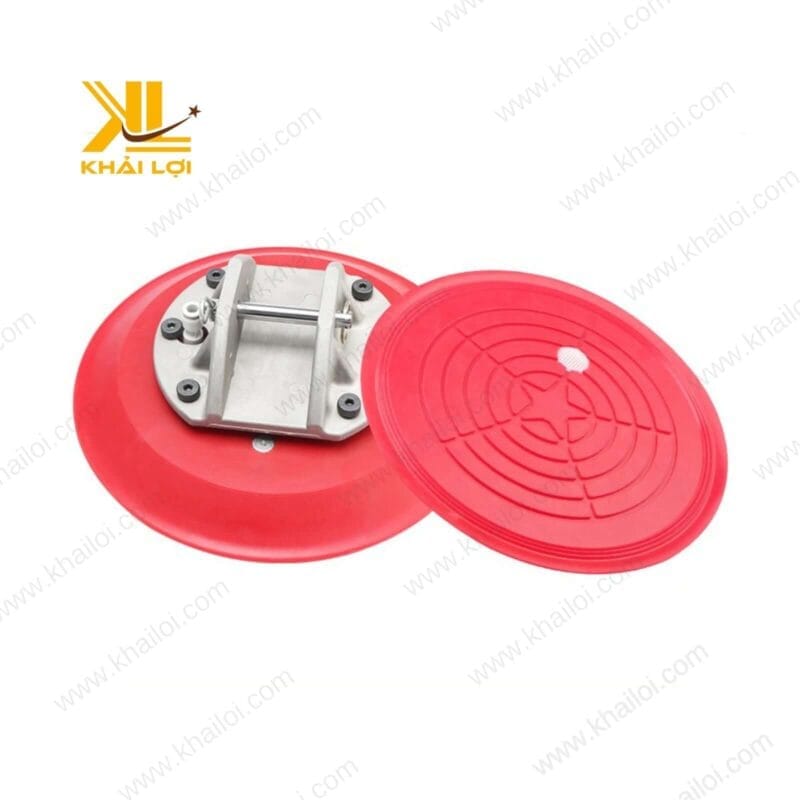 Giác hút chân không lớn tấm kính QLF250 - góc chụp chính diện, thiết kế mạnh mẽ và chắc chắn.