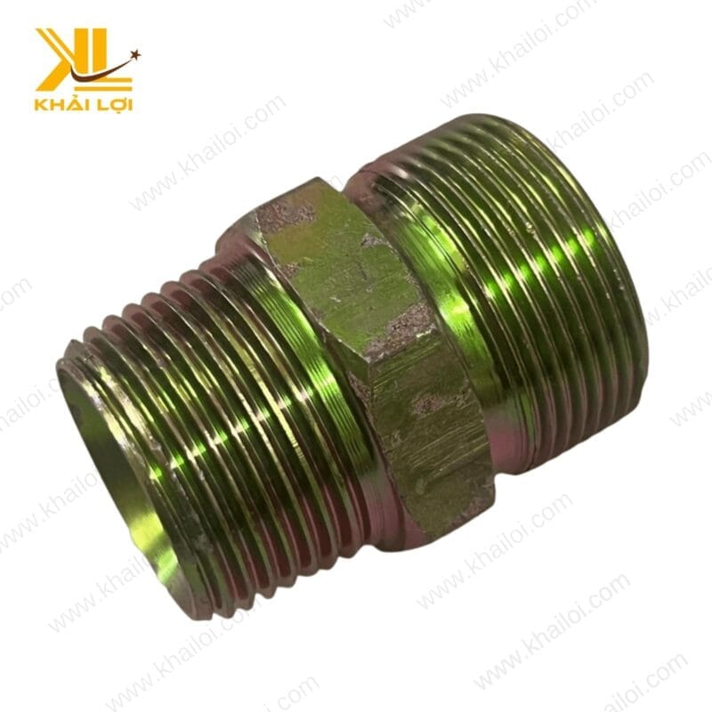 Kép sắt 7 màu được chụp trên nền trắng, làm nổi bật lớp mạ đa sắc độc đáo