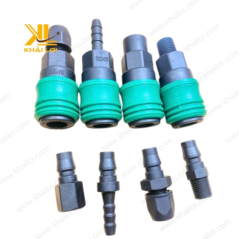 Khớp Nối Nhanh Khí Nén Nhựa
